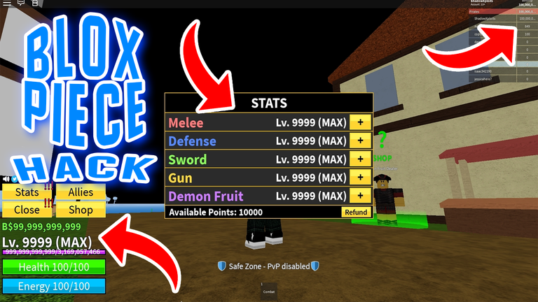 Releases Shadow Xploits - how to get a lot of beli in blox piece blox piece roblox
